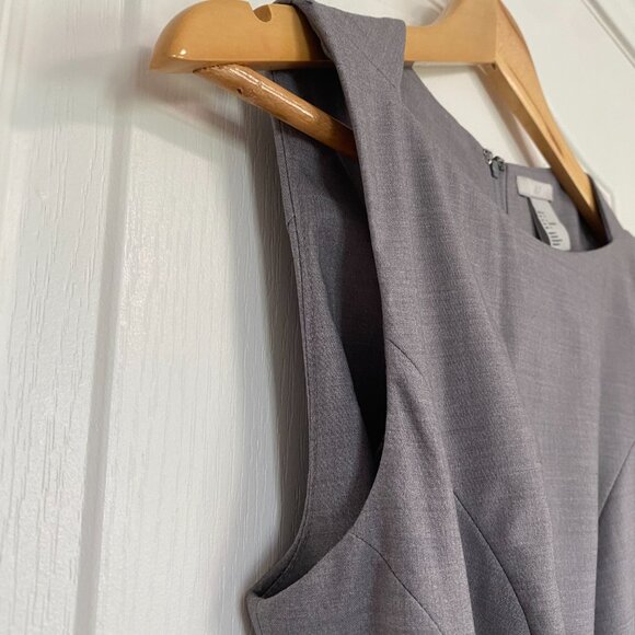 H&M Grey Pencil Dress Size 6 NWT - Picture 4 of 8